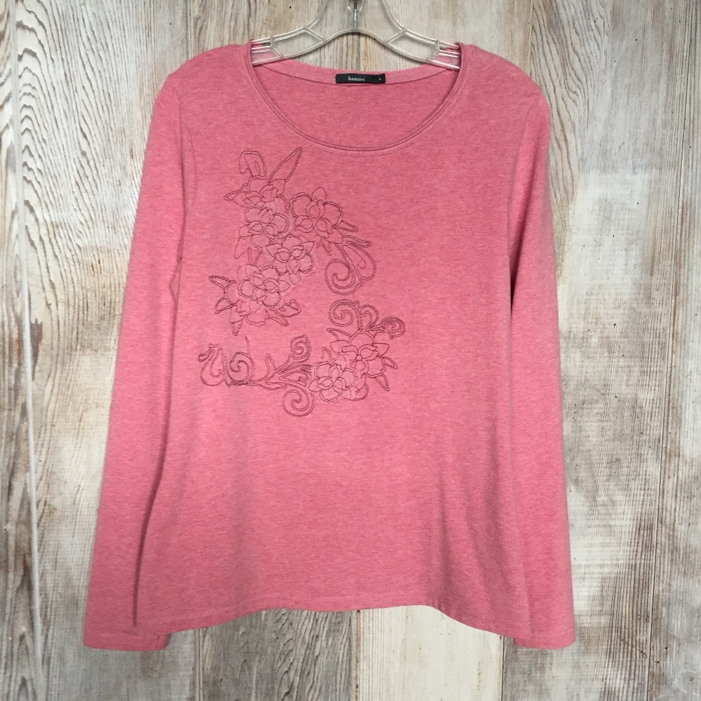 Bossini Round Neck Long Sleeve T Shirt L